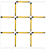 Classic Matchstick Puzzle - Gyufa áthelyező játék  - Logikai és gondolkodtató játékok mindenkinek
